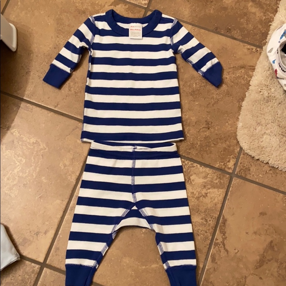 Hanna Andersson striped pajama set